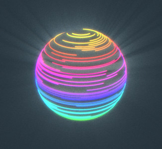 054_neon_sphere